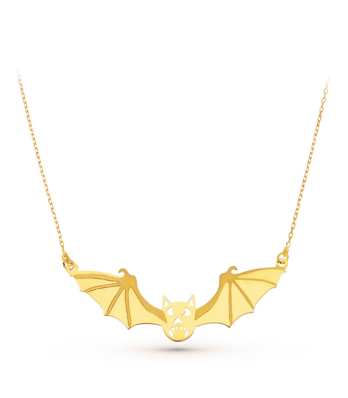 Collier Chaîne Unisexe En Or Jaune 18 Carats - Longueur 50 Cm, Type 'queue De Souris' - Neuf Avec étiquettes
