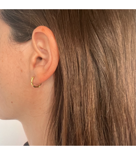 Creolen Ø 14 mm Gelbgold 750 18001