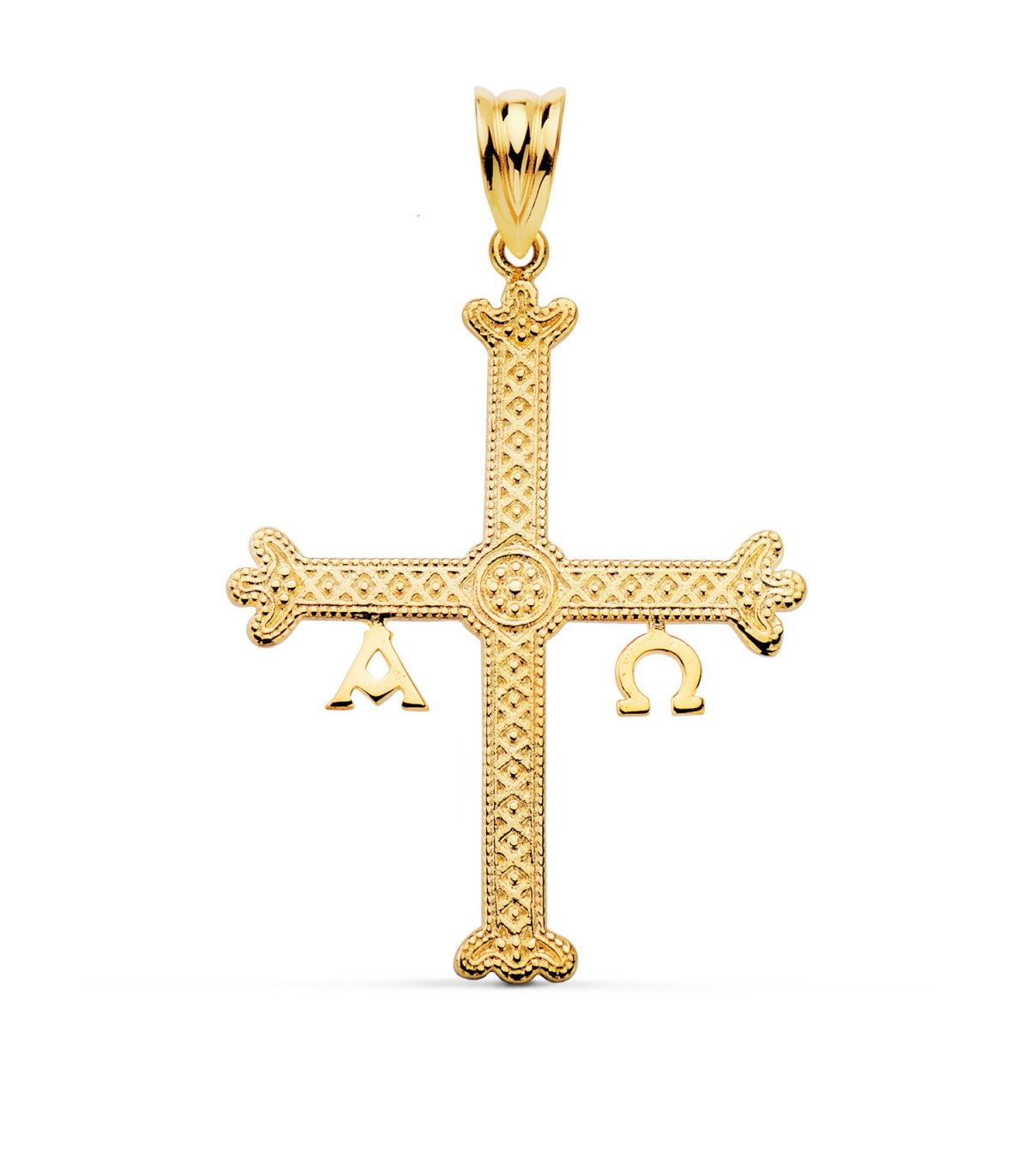 Kreuz des Sieges (Covadonga) 37 mm 750 Gold