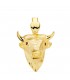Spanisches Kampfrind Anhänger Massivgold 750 (18K) P7409 Herren