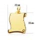 joya personalizable oro 18 kilates letras manuscritas
