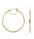 Aros Grandes Oro Amarillo 18K 43mm | Pendientes Mujer, joyas online.