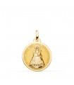 Vierge Notre Dame de Covadonga Brillante Or 18K 18 mm