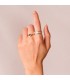 Anello da donna oro giallo 18kt Ruth