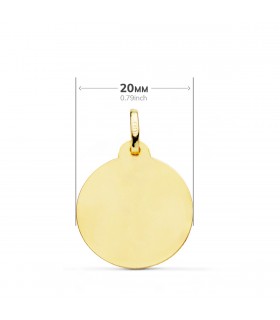 Medaille 18 Karat Erzengel Raphael P1580-9