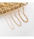 Catene in oro 18 carati. Catena in oro per donna. Alda Joyeros, gioielleria online.