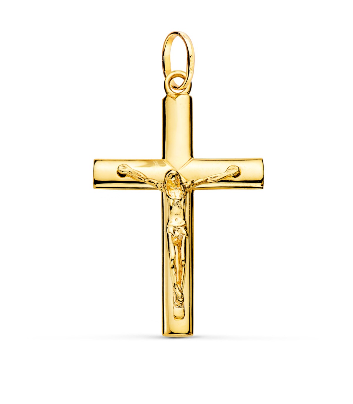 Pendentif Croix Triskel En Or Massif 18K Avec 2 Diamants 0.40 G - Dolly-Bijoux Neuf Avec étiquettes