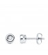 Pendientes Delicia Diamantes 0.040 Qtes. OB 18K | chatón, dormilonas