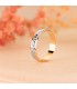 Anello di compromiso oro bianco e giallo 18 carats. Fede nuziale donna.