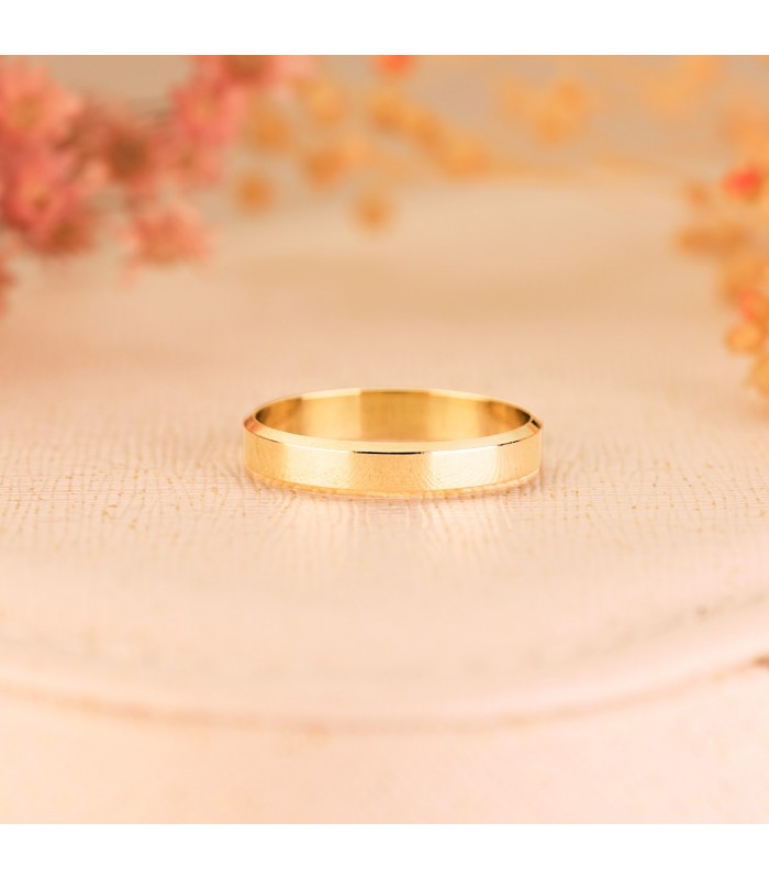 Alianza de boda oro amarillo 3 mm. Compra online.
