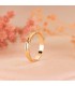 Anello di matrimonio donna 18 carati. Fede nuziale Bari 3 mm. Gioielli online.