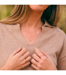 Gargantilla de oro 18K Planet - collares de mujer - joyería mujer