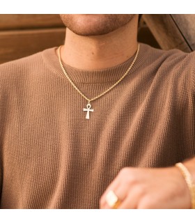 Colgante Cruz de la vida Oro 18K 28mm - joyas online - joyería de oro