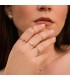 anillo con piedras