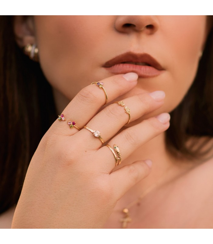 Bague Meraki Or 18K Tutti Frutti
