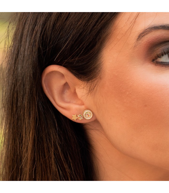Boucles d'oreilles Femme Astrid Or 18K