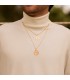 Médaille Saint Raphaël Or 18K 20mm