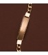 Gourmette Homme maille gourmette Abel Or 18K