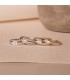 Anillos de boda en oro blanco. Alianzas de compromiso. Joyería online, Alda Joyeros.