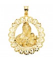 Madonna von Karmel Medaille 18K Gold 26001049