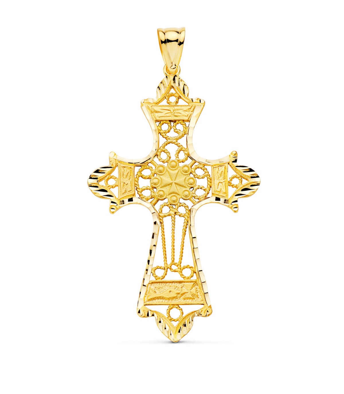 Goldkreuz P7699-160 | Klassisches Kruzifix für Damen und Herren – Kreuz günstig online kaufen