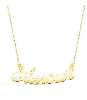 Collana Amour  oro giallo 18kt