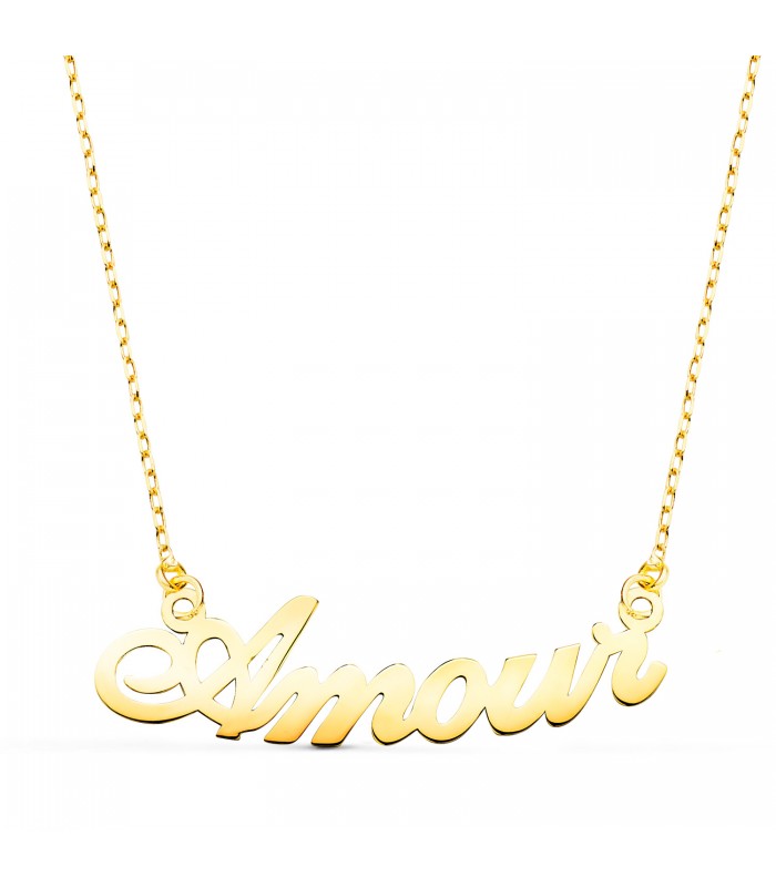 Collana Amour  oro giallo 18kt