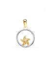 Colgante Enchantment Estrella de Mar Oro Bicolor 18K