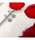 Boucles d'oreilles mariage Lady Wendy Or blanc 18k