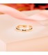 Bague Or Jaune 18K Bambou