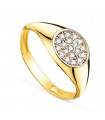 Chevalière Femme Freya 2 Ors 18K