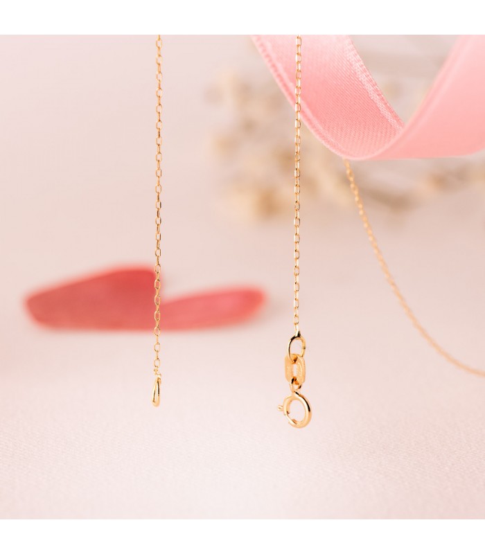 Gargantilla Oro 18K Sol Circonitas