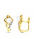 Parure bijoux fille Suzie 2 ors 18k Perle