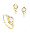 Schmuckset 18K Gold  J-3032 Kommunion