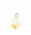 Anhänger Pfote aus Gold 18K mit Gravur 22372