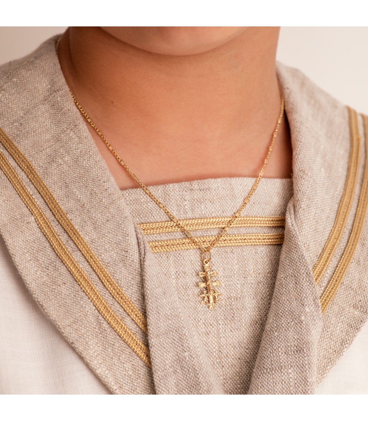 Croix Caravaca 18K S