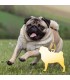 Colgante de perro carlino - Collares y gargantillas de moda para personlaizar.