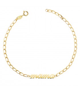 Bracciale "Mamá" Spagnolo oro giallo 18kt