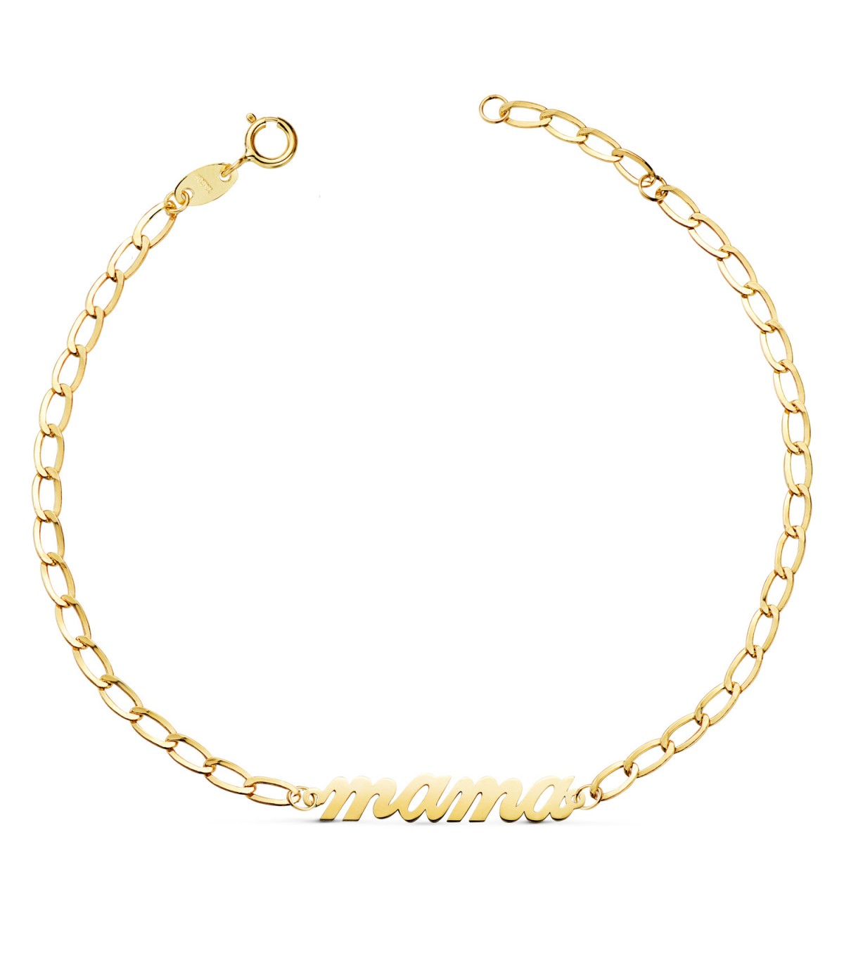 Bracciale "Mamá" Spagnolo oro giallo 18kt