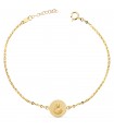 Damen Armband Skapulier Gold 18K  22330