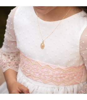 medalla virgen oro