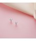 Pendientes Diamantes Elaia para mujer de oro blanco. Alda joyeros especialistas en oro y diamantes.