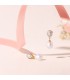 Orecchini da sposa Marisa oro bianco e giallo 18kt