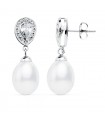 Orecchini Sposa Marisa oro bianco 18 carati