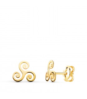 Ohrringe Triskele 750 Gold N6818-4AP