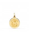 St Judas-Thaddäus Medaille 750 Gold Anhänger P8080-116L