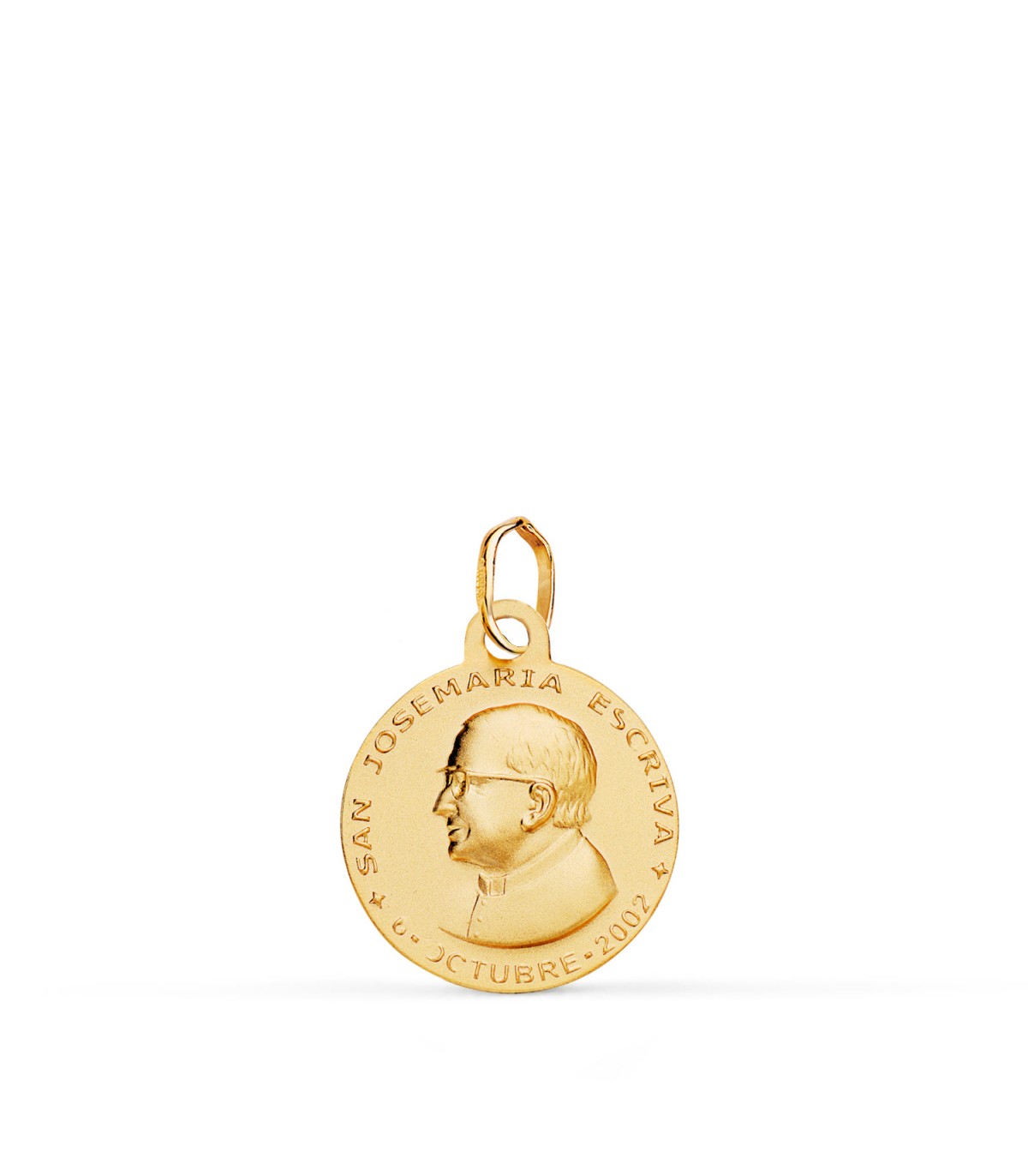 Medaglia San Josemaría Escrivá de Balaguer Oro 18Kt 14mm