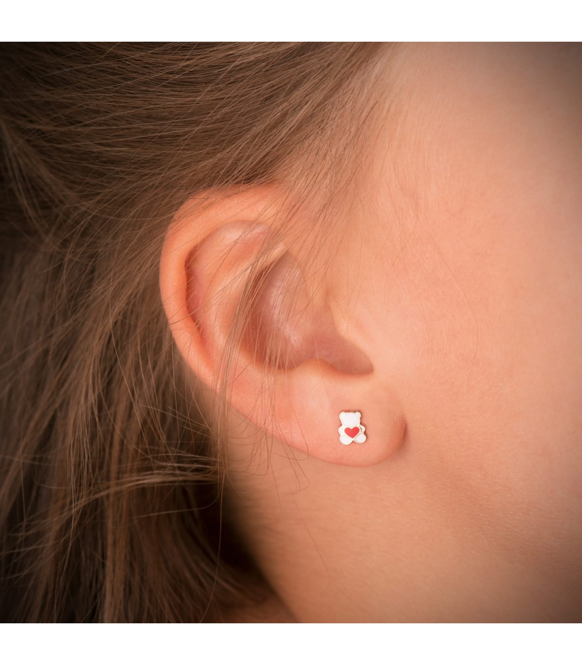 pendientes de bebe, recién nacida, joyas para niña