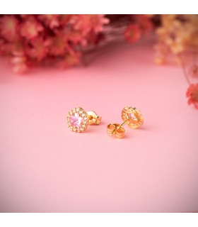 Orecchini Melody oro giallo 18kt 7mm
