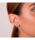 Piercing oreille Étoile Or Jaune 18K